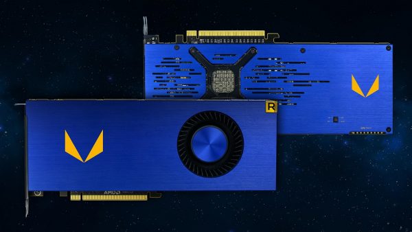 AMD Radeon Vega Frontier Edition front and back