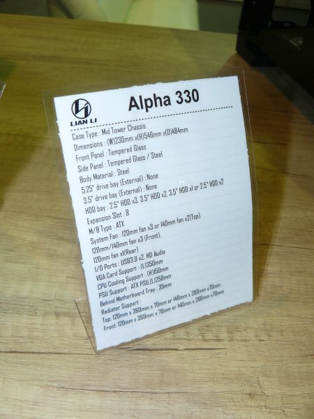 Lian Li Alpha 330 Daten