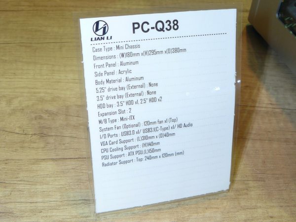 Lian Li PC-Q38 Daten