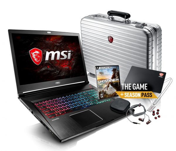 MSI Notebook GS73 Elite Gamecase Edition