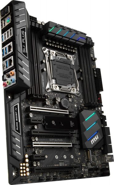 MSI X299 SLI Plus Rückseite
