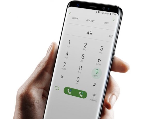 Samsung Galaxy S8+ DUOS Front