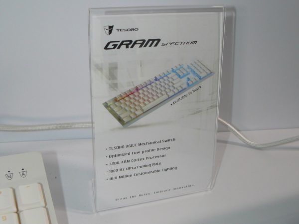 Tesoro GRAM Spectrum White Daten