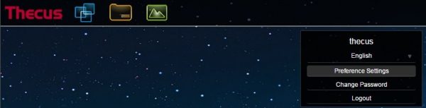 ThecusOS7 Settings