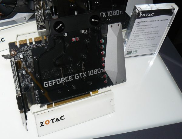 Zotac GeForce GTX 1080 Ti ArcticStorm Mini