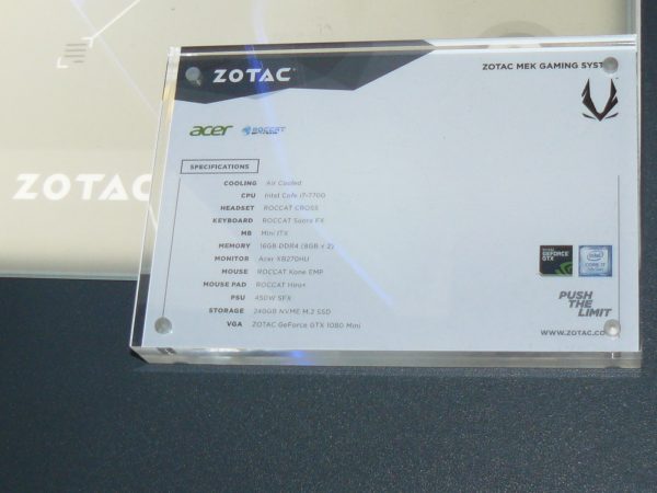 Zotac Mek Daten