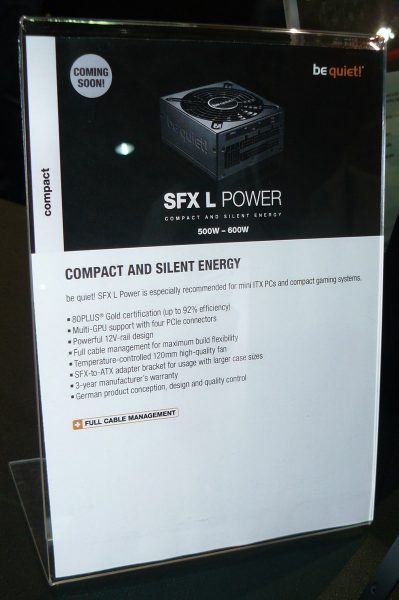 be quiet! SFX L Power Daten