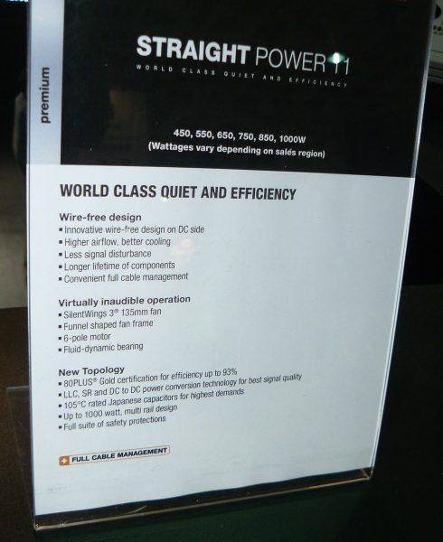 be quiet! Straight Power 11 Daten
