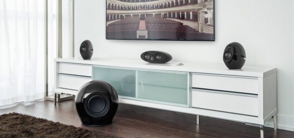 Edifier e255 schwarz Wohnzimmer