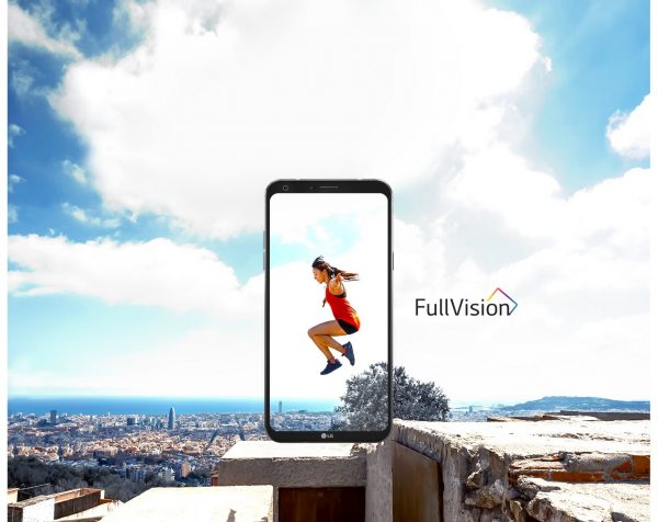 LG Q6 Fullvision display