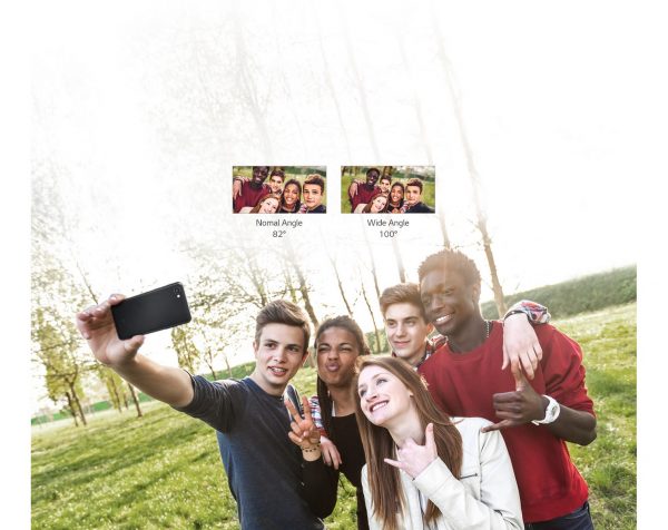 LG Q6 Wide selfie camera