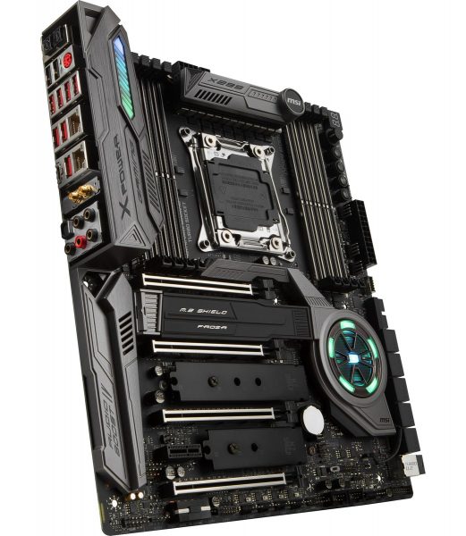 MSI X299 Xpower Gaming AC hinten