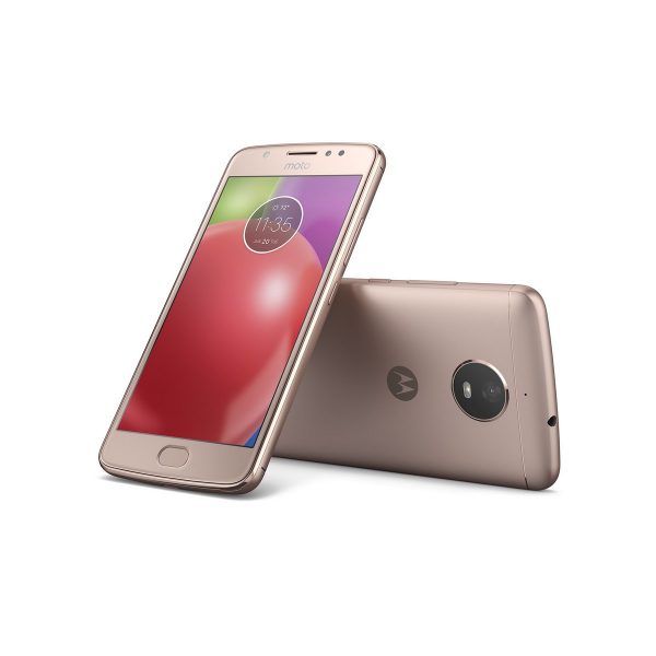 Moto E4 Gold liegend