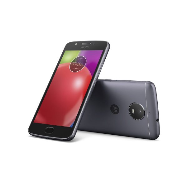 Moto E4 Grau liegend