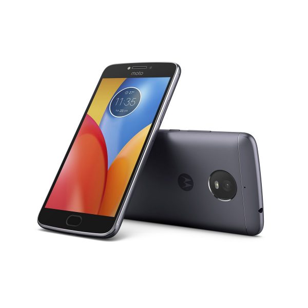 Moto E4 Plus Grau liegend