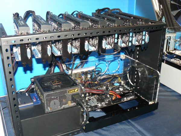 Sapphire Mining Rig System (Computex 2017)