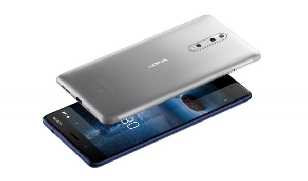 Nokia 8 Steel and Tempered Blue