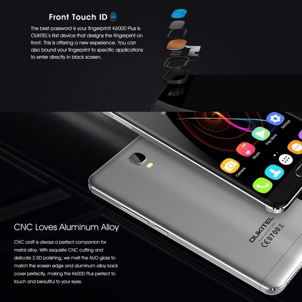 Oukitel K6000 Plus TouchID Case