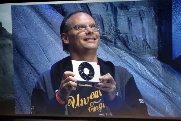 Tim Sweeney mit Radeon RX Vega Nano