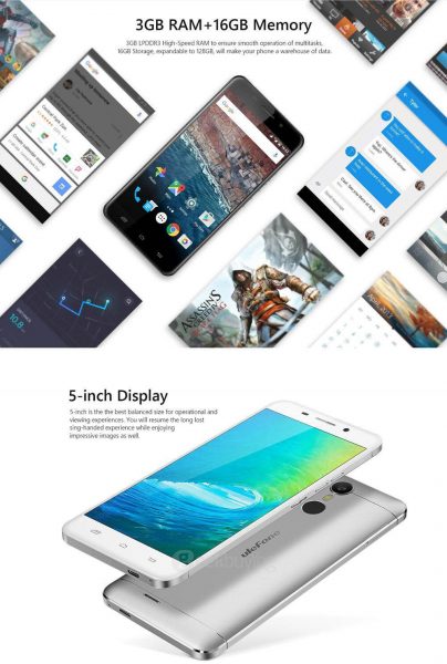 Ulefone Metal Memory and Display
