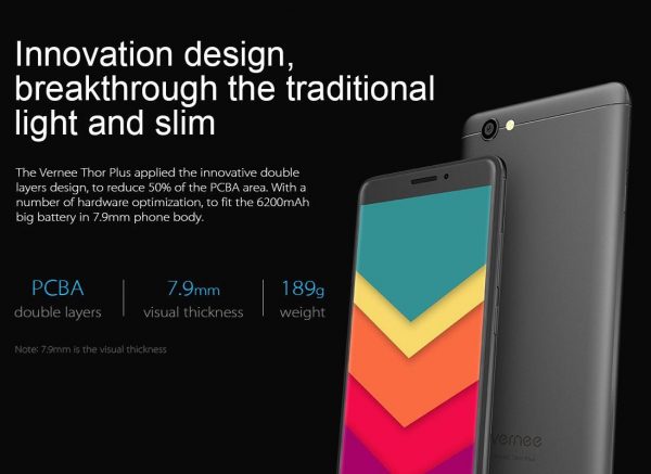 Vernee Thor Plus Design