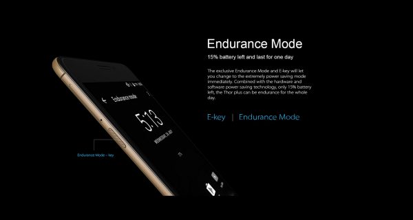 Vernee Thor Plus Endurance Mode