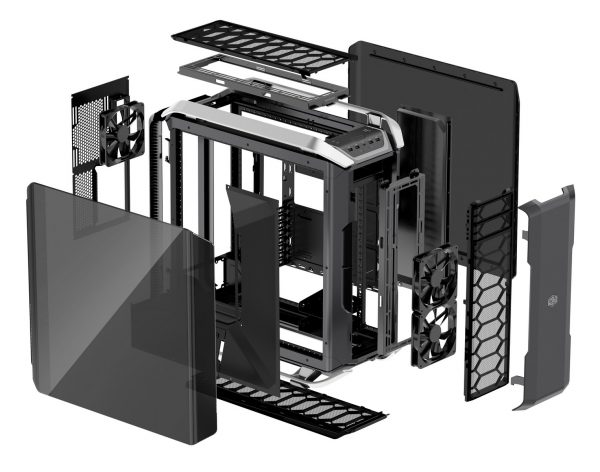 Cooler Master COSMOS C700P Schema