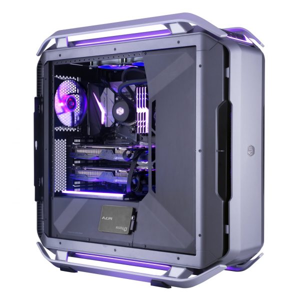 Cooler Master COSMOS C700P colored inside