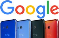 Google Logo und HTC Phones