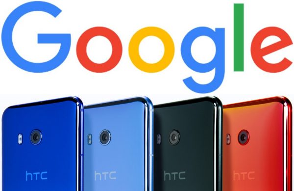 Google Logo und HTC Phones