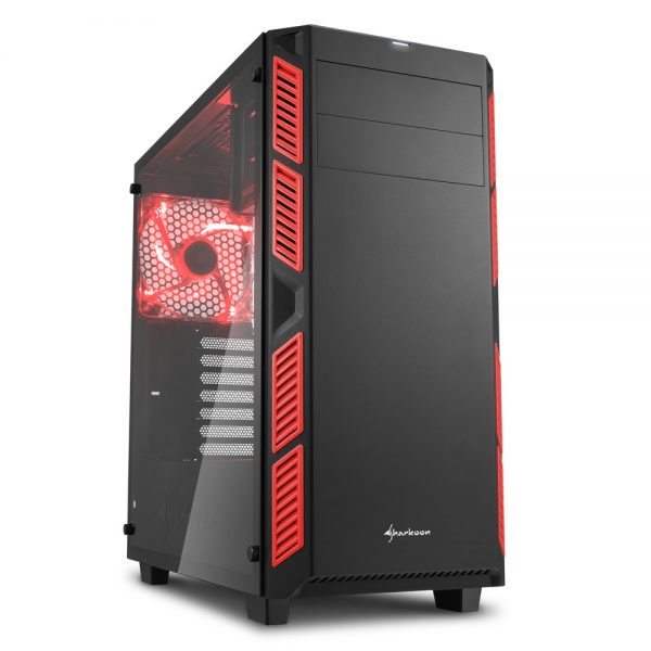 Sharkoon AI7000 Glass Red