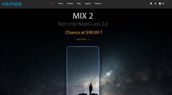 Vernee MIX 2 Promotion