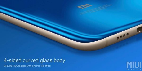 Xiaomi Mi Note 3 Curved Glass Body