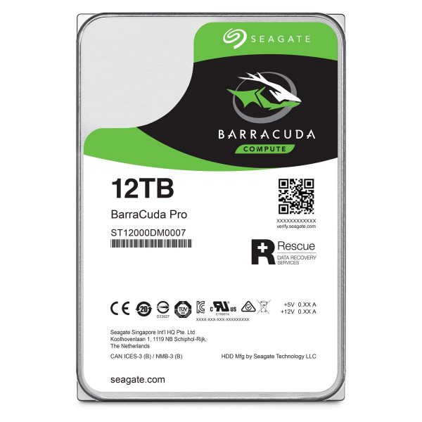 Seagate BarraCuda Pro 12TB