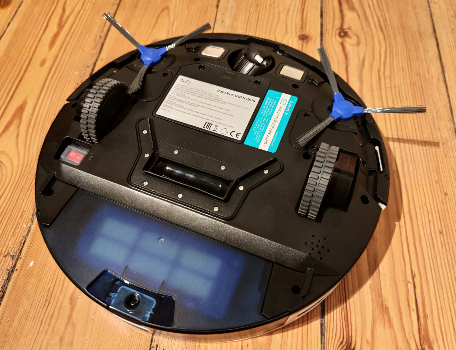 Eufy RoboVac G10 Hybrid im Test Neuer Saugroboter mit Wisch Funktion 