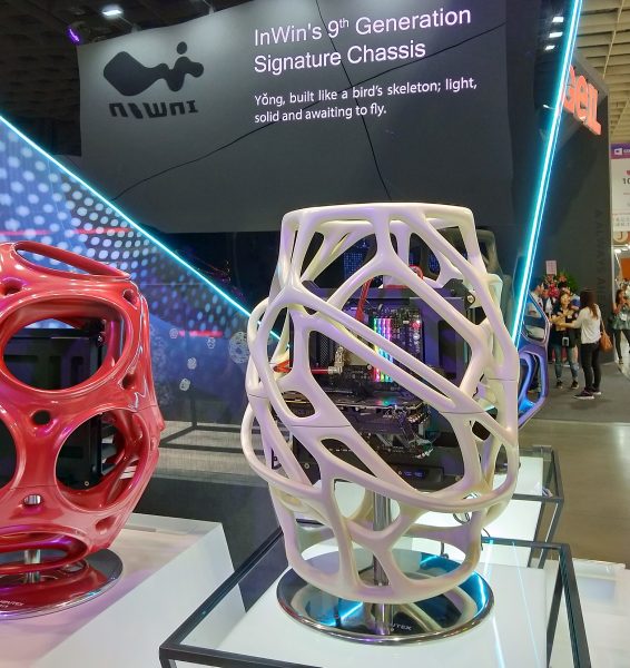 Die stylischen 3D gedruckten Gehäuse von In-Win – Hartware