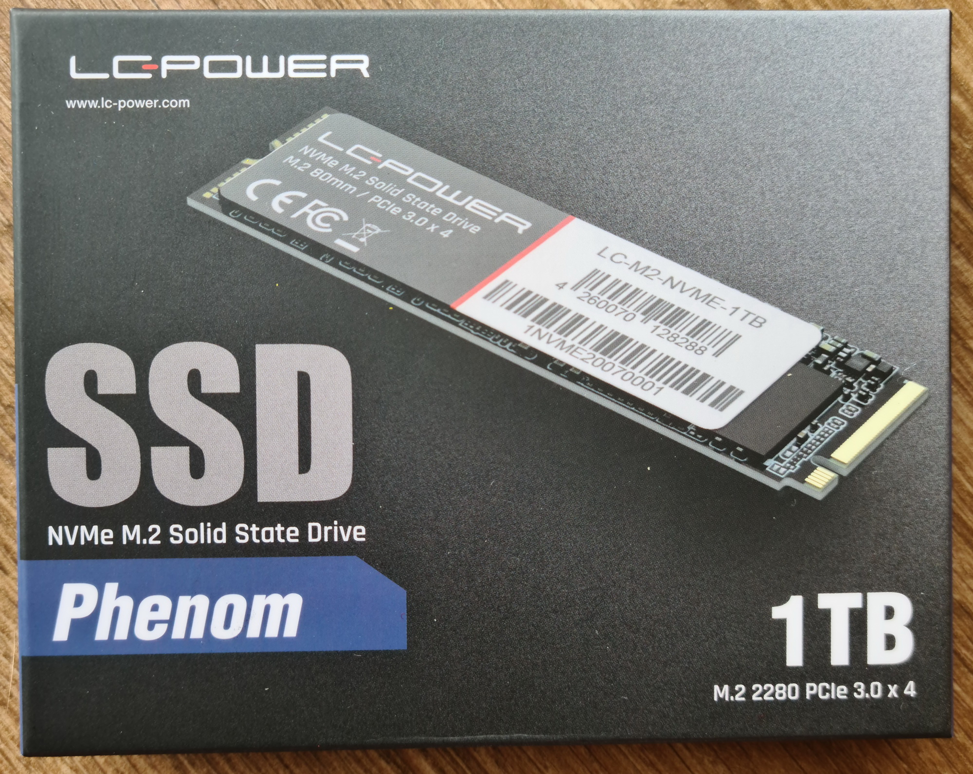 LC-Power Phenom M.2 SSD mit 1 TByte im Test – Hartware
