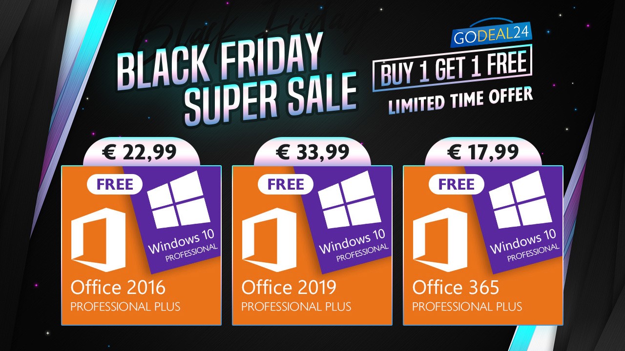 Black Friday Super Sale – Get Windows 10 for free – Hartware