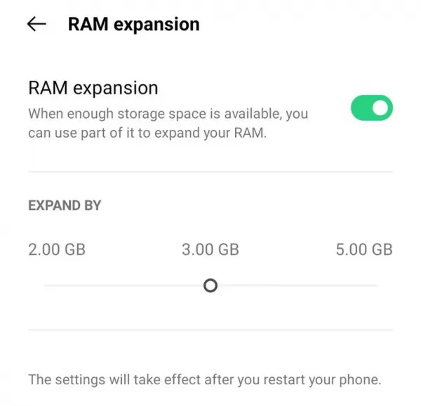 La tecnología Oppo RAM Expansion proporciona memoria virtual para teléfonos inteligentes: dispositivos