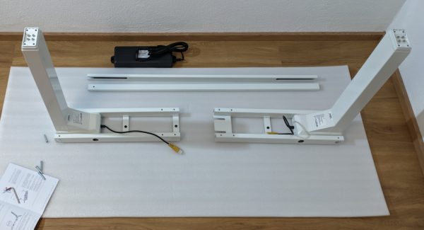 Ergotopia Desktopia Pro - Aufbau Schritt 2