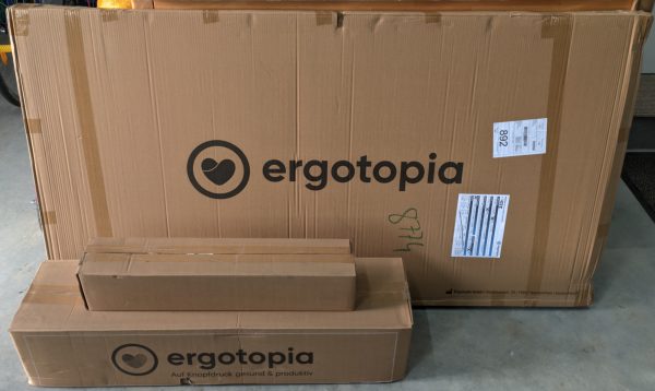 Ergotopia Desktopia Pro Pakete