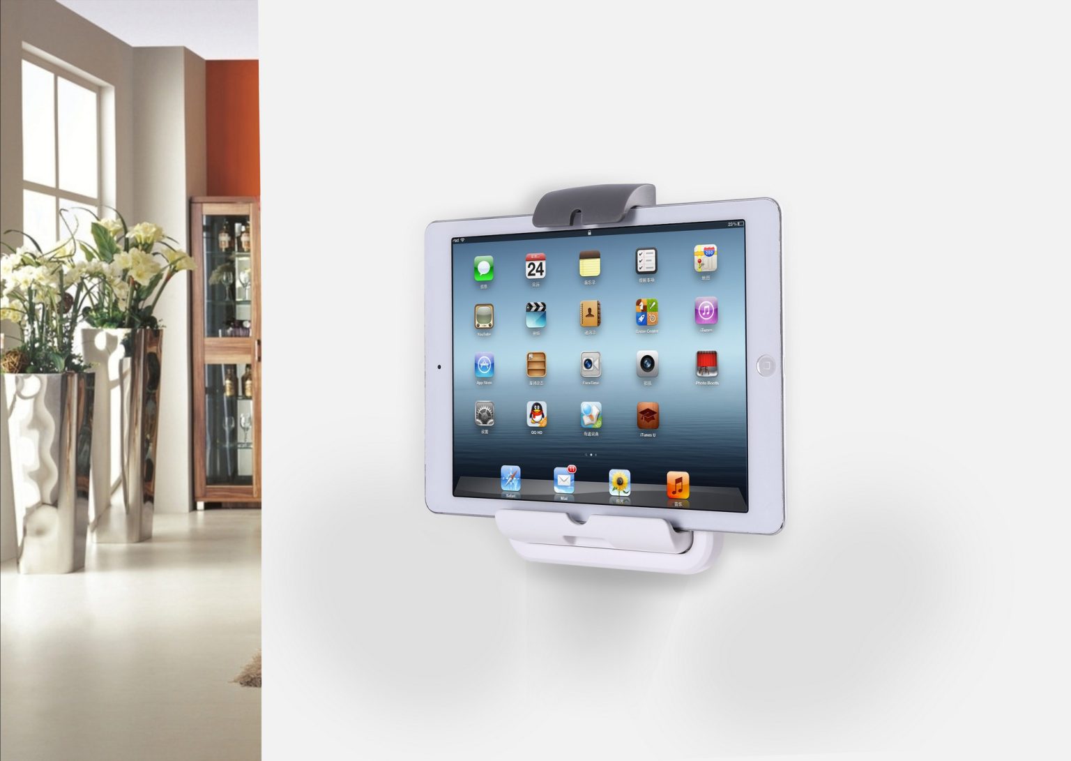 Magnetische Tablet-Wandhalterung für unzählige Einsatzmöglichkeiten im ...