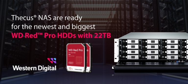 Thecus NAS Are Ready For The Newest And Biggest WD Red Pro HDDs With 