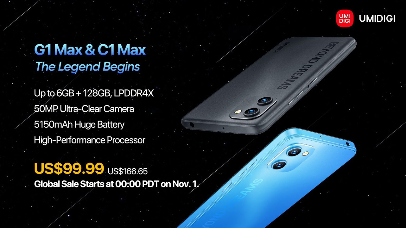 UMIDIGI G1 Max & C1 Max Debuts with 50MP Camera & 6GB + 128GB – Hartware