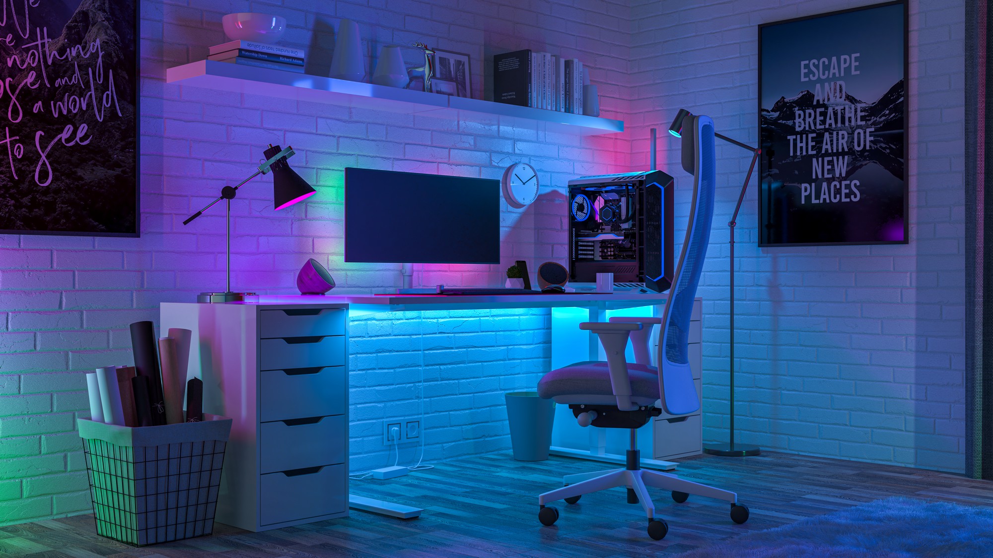 In 5 Schritten zur perfekten Gaming Beleuchtung für dein Zimmer