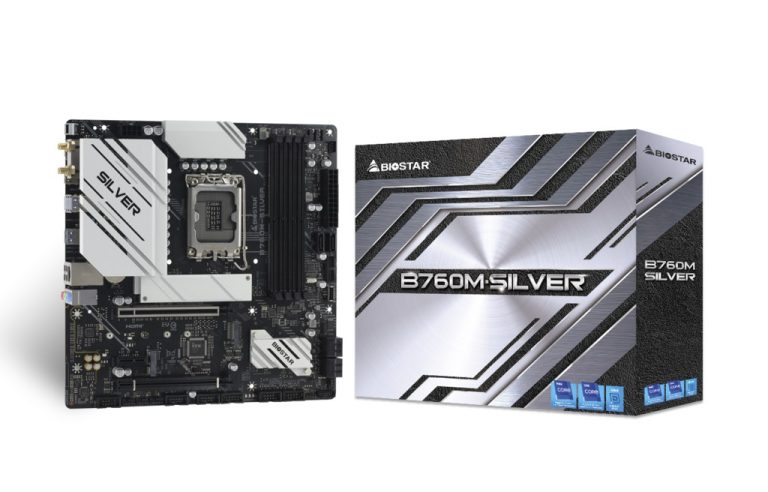 Biostar Announces The Brand New B760M Silver Motherboard Hartware