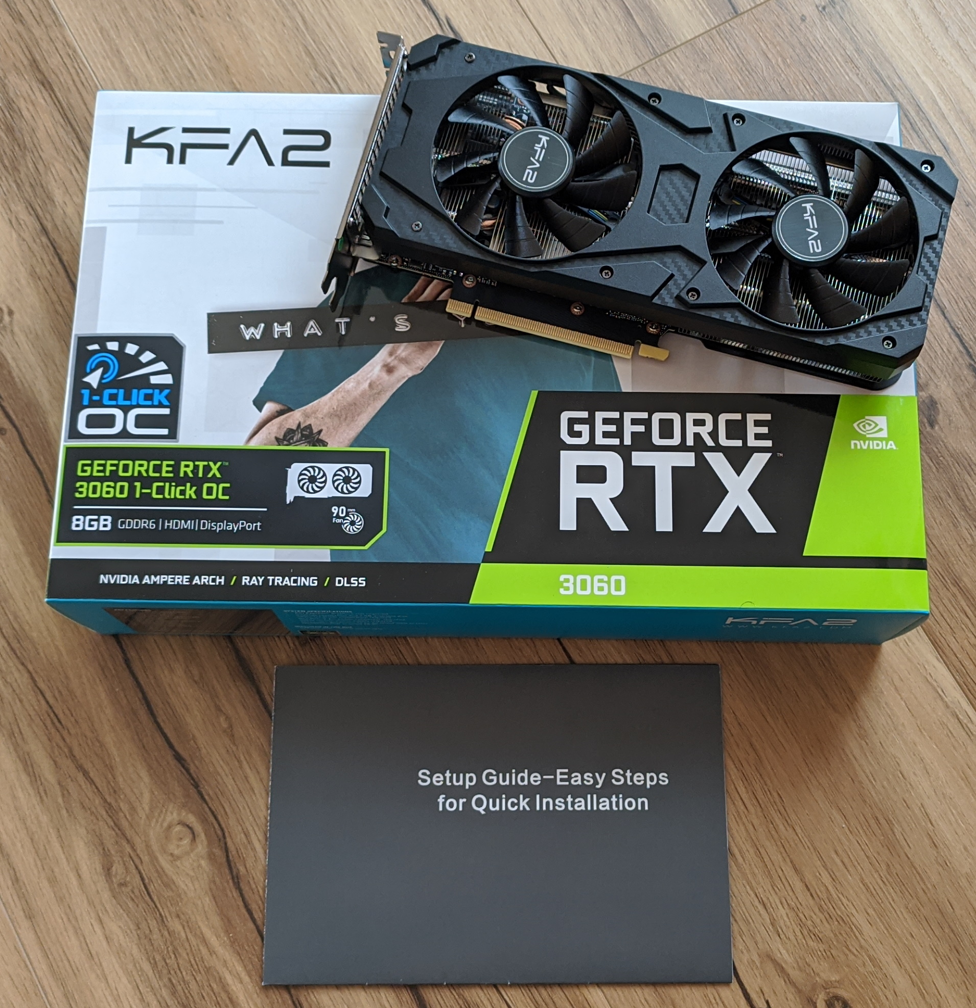 Revisión de KFA2 GeForce RTX 3060 One Click OC 8GB – Hardware