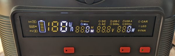 Sanfou OPS600 - Display