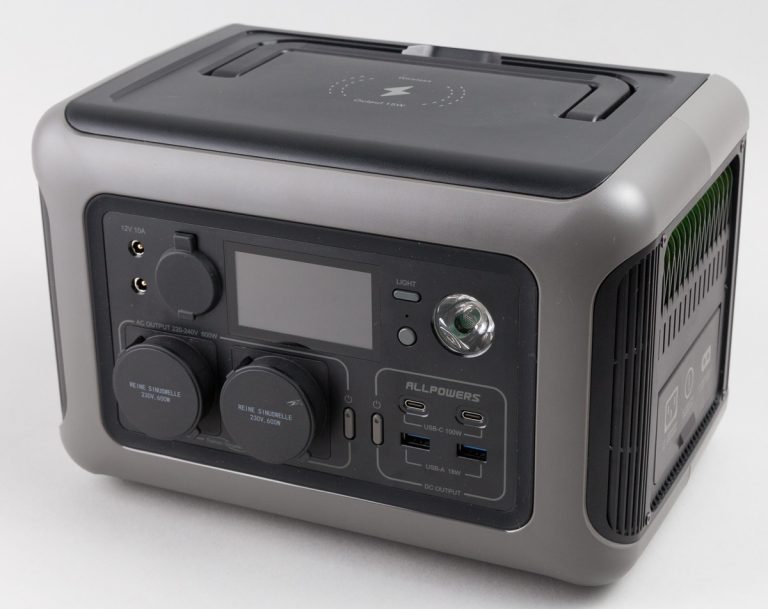 Powerstation Allpowers R600 im Test Hartware