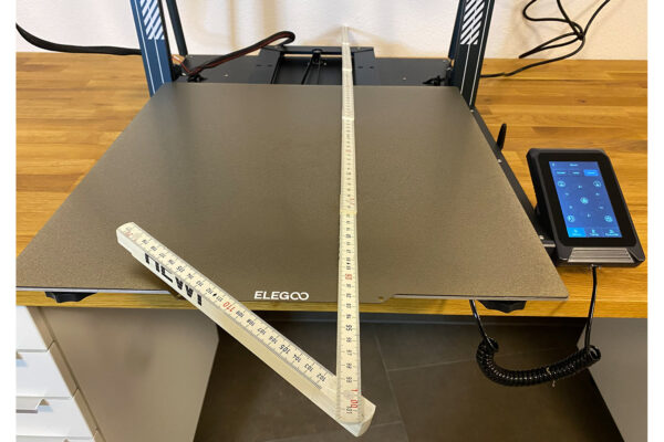 Elegoo Neptune 4 Max - Platzbedarf Tiefe